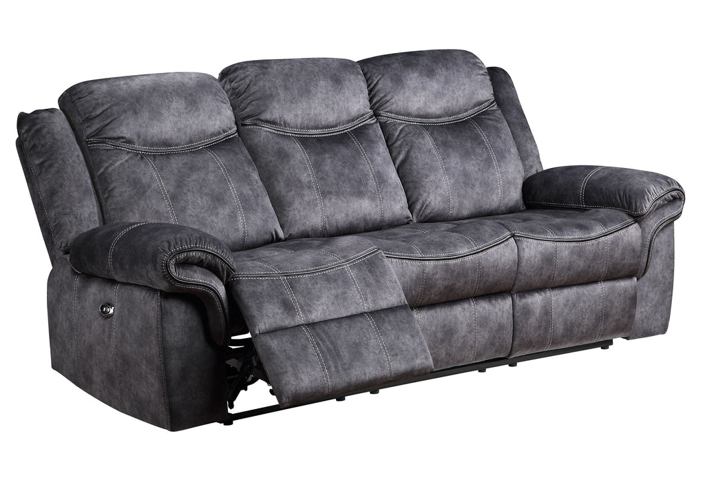 U2200 - Power Reclining Sofa - Domino Granite