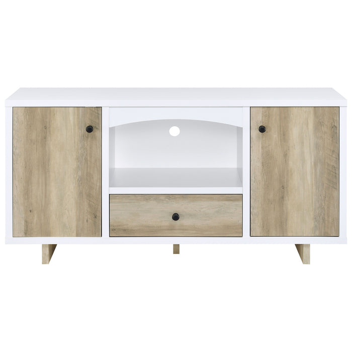 Dalton - 2 Door Storage Credenza - Distressed White