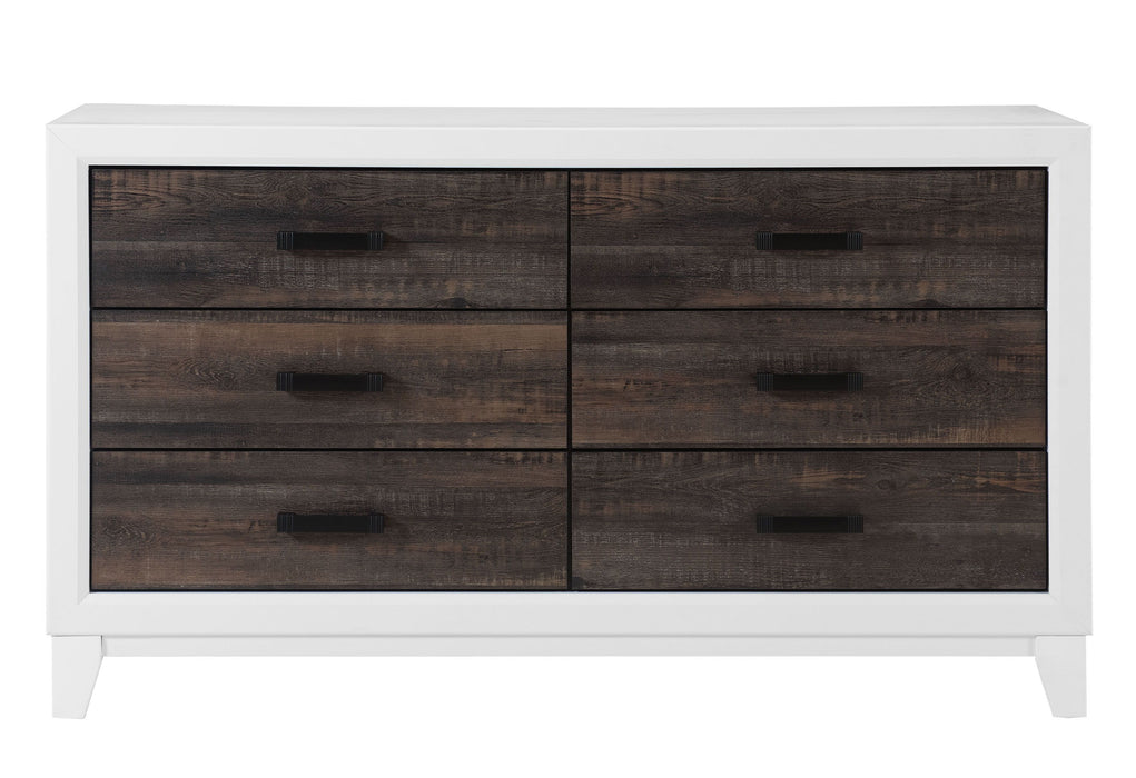 Lisbon - Dresser - Oak / White