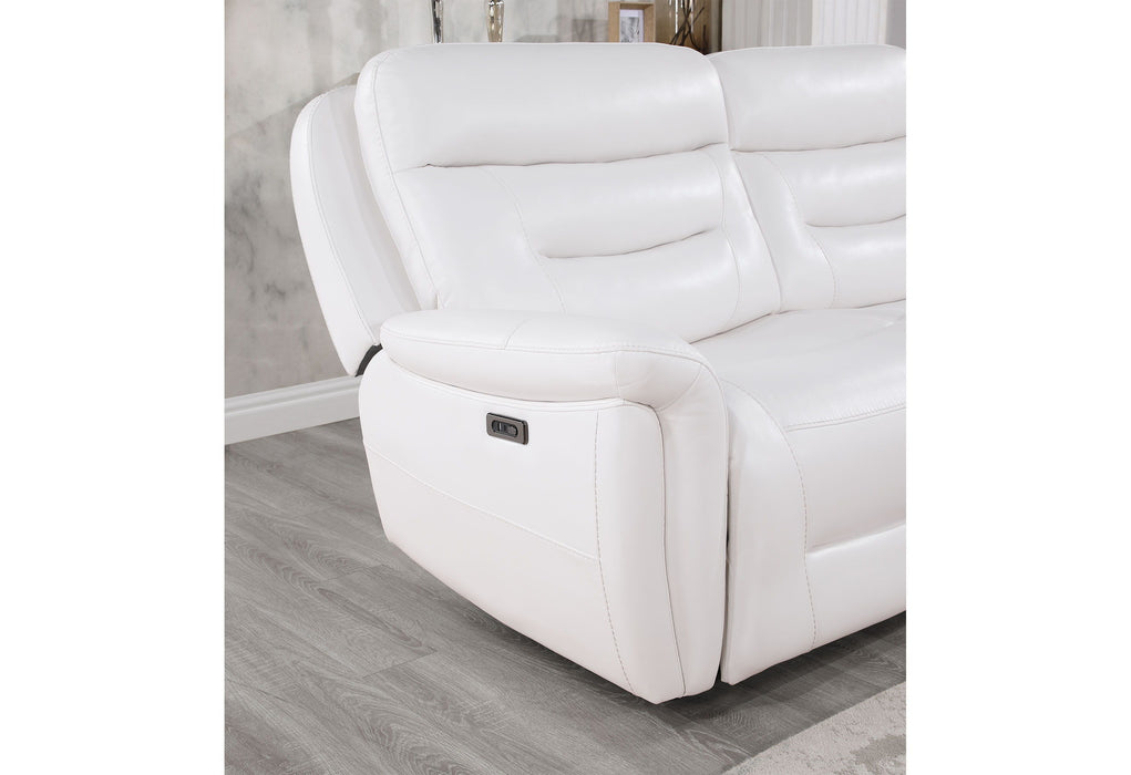 U8522 - Sectional - Blanche White