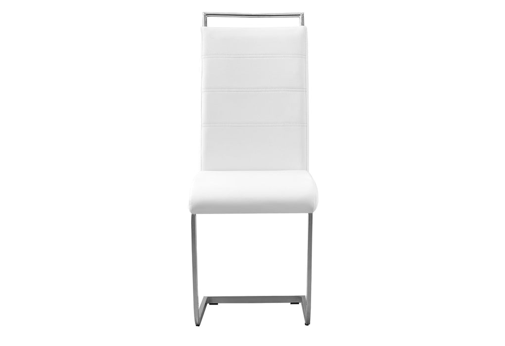 D9121 - Dining Chair Leatherette - White