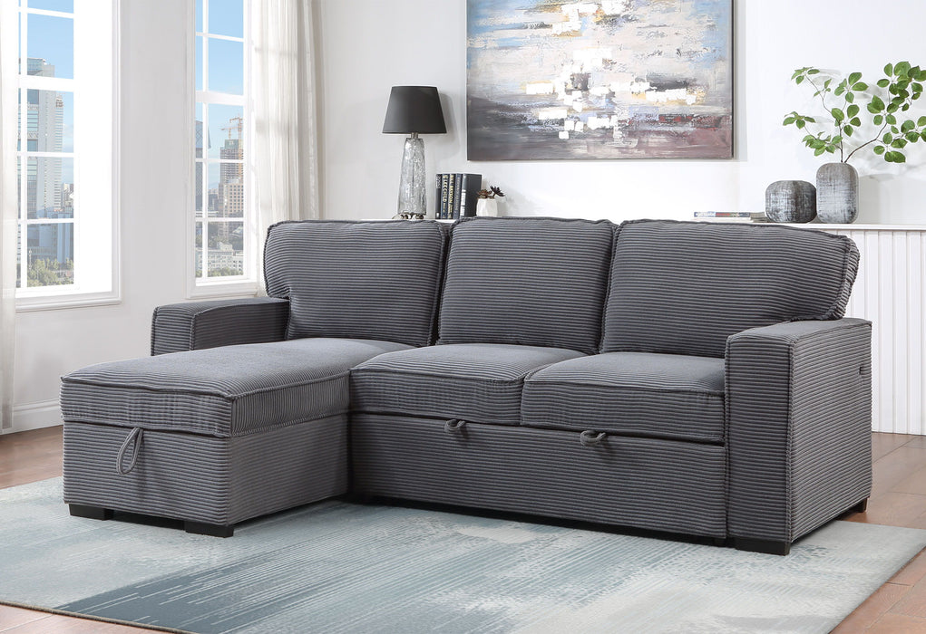 U0203 - Reversible Sofa Bed - Light Gray