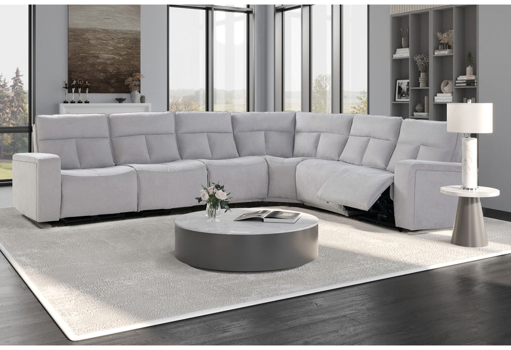 U8088 - 5 Piece Sectional - Gray