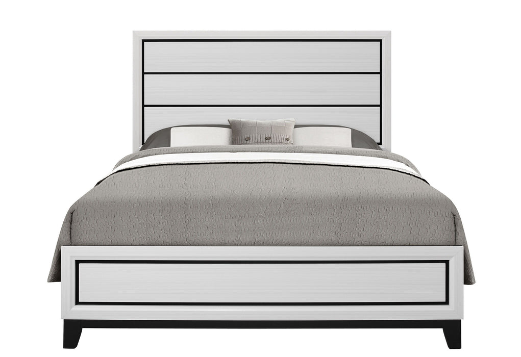 Kate - Queen Bed Group - White