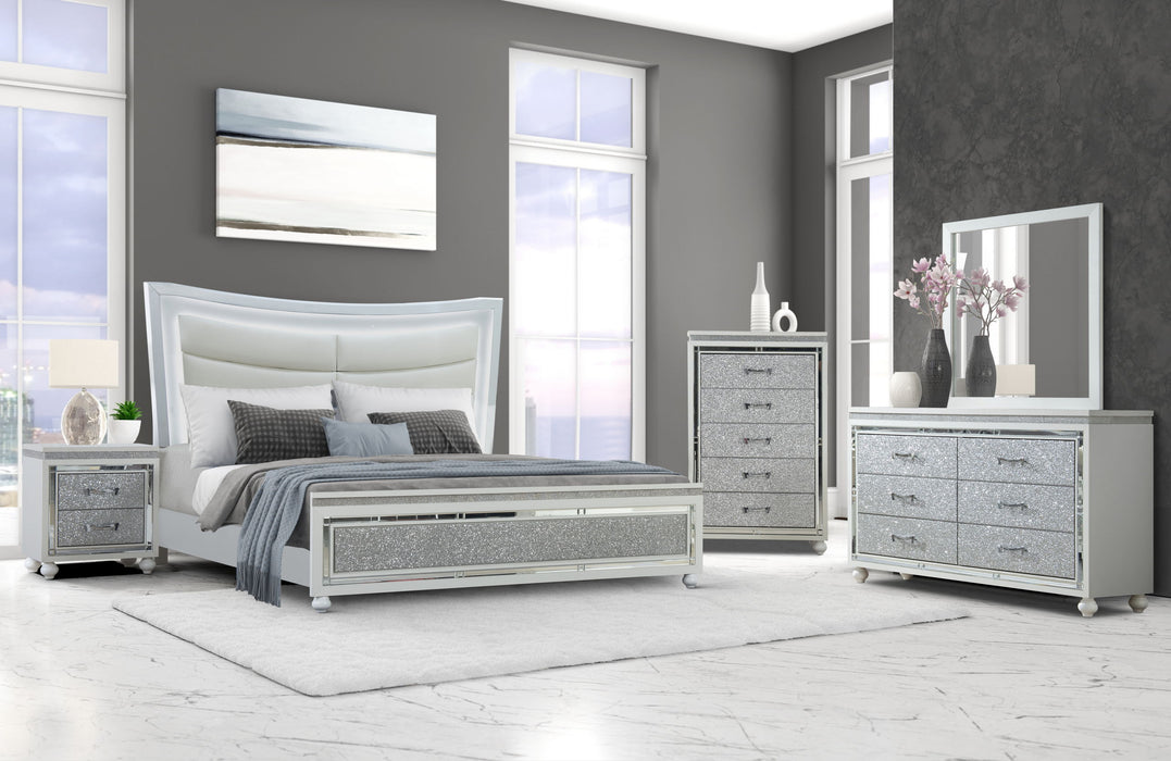 Collete - Queen Bed Group - White