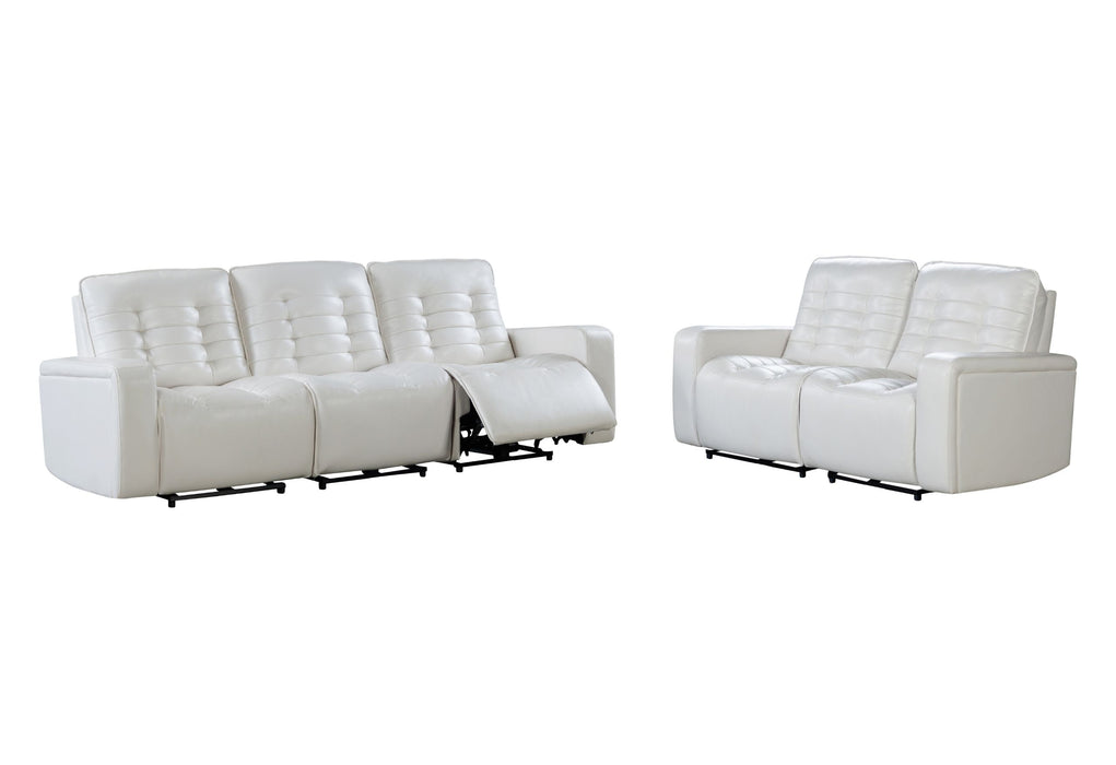 U6066 - Build It Your Way Sofa / Loveseat - Blanche White