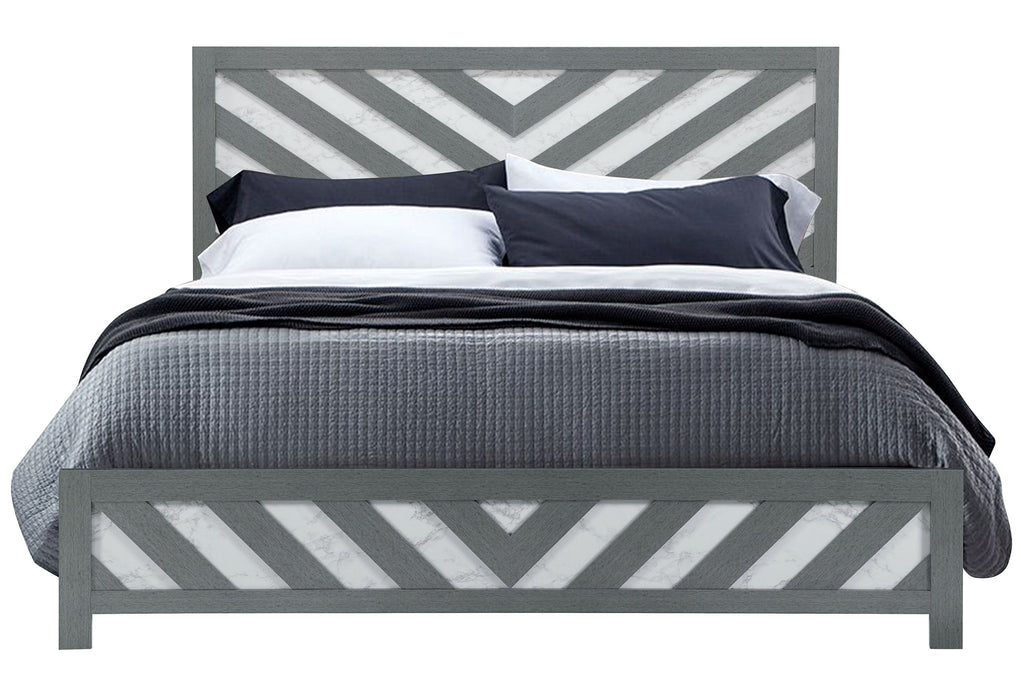 Micah - King Bed Group - Gray