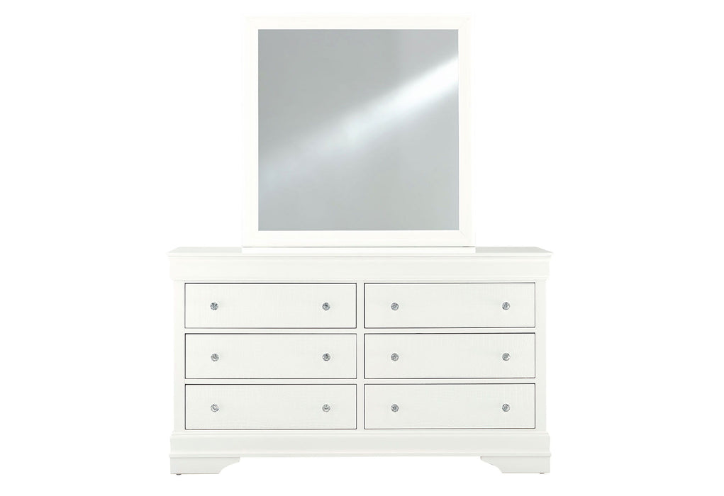 Pompei - Dresser - Metallic White