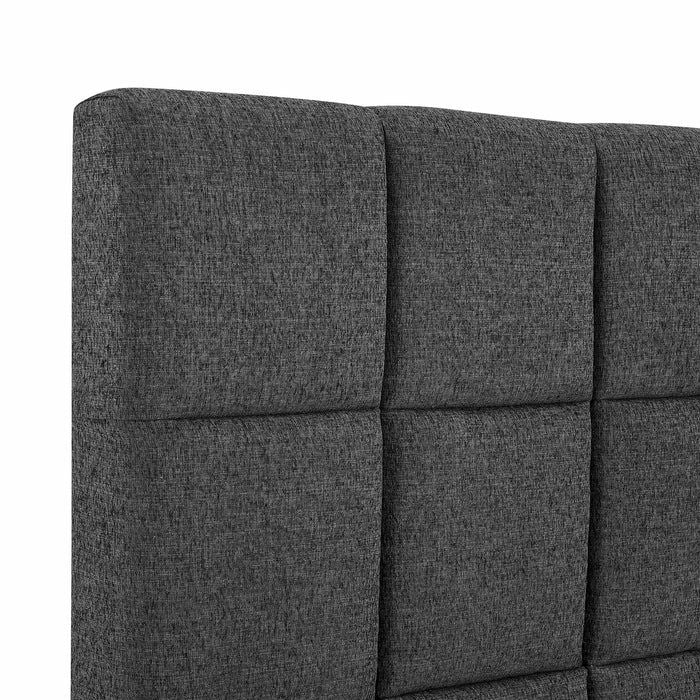 Bridger - Upholstered Squares Panel Bed