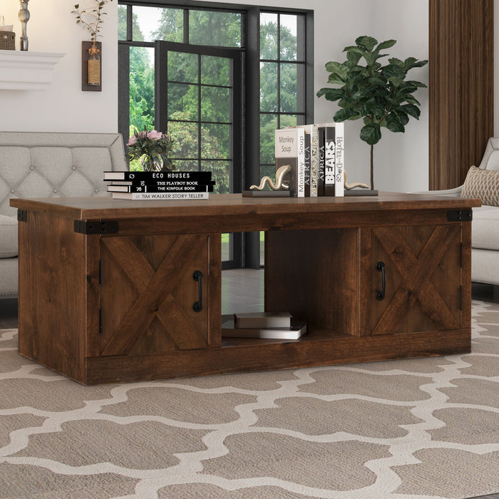 Farmhouse - Coffee Table - Aged Whiskey