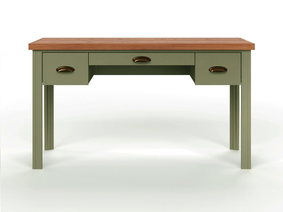 Vineyard - Writing Desk - Sage Green / Fruitwood