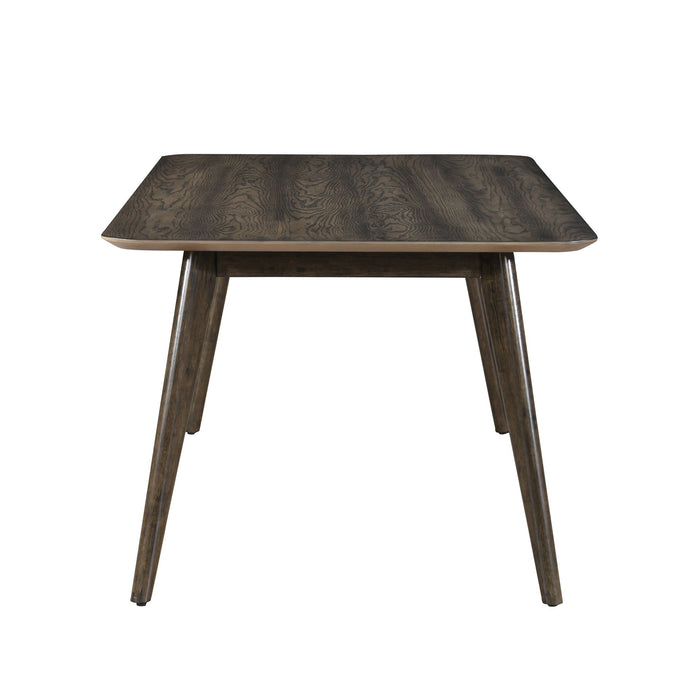 Rex - 72" Fixed Top Rectangle Dining Table - Walnut