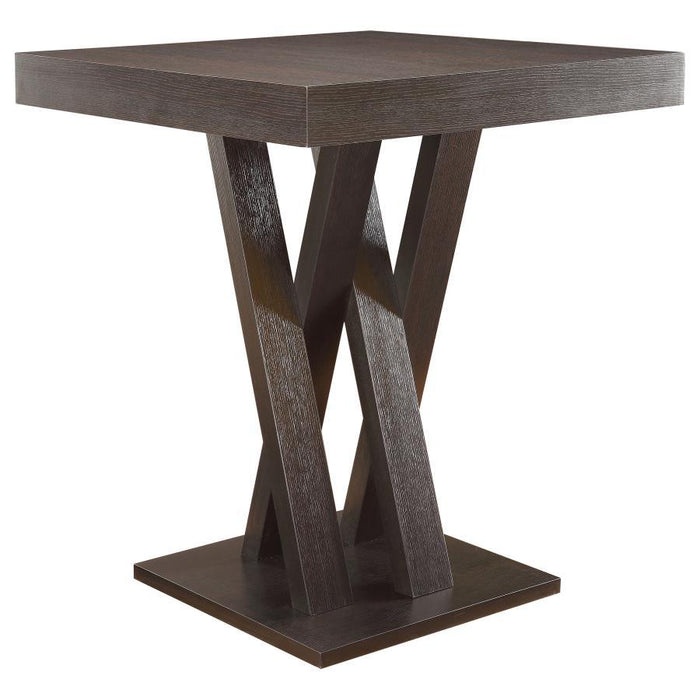 Freda - Double X-Shaped Base Square Table