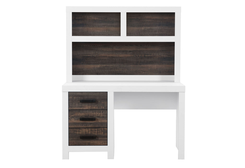 Lisbon - Desk - Oak / White