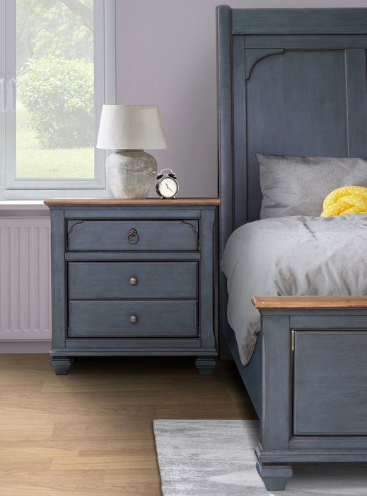 Americana - Nightstand - Corduroy Blue