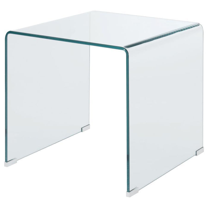 Ripley - Square End Table - Clear