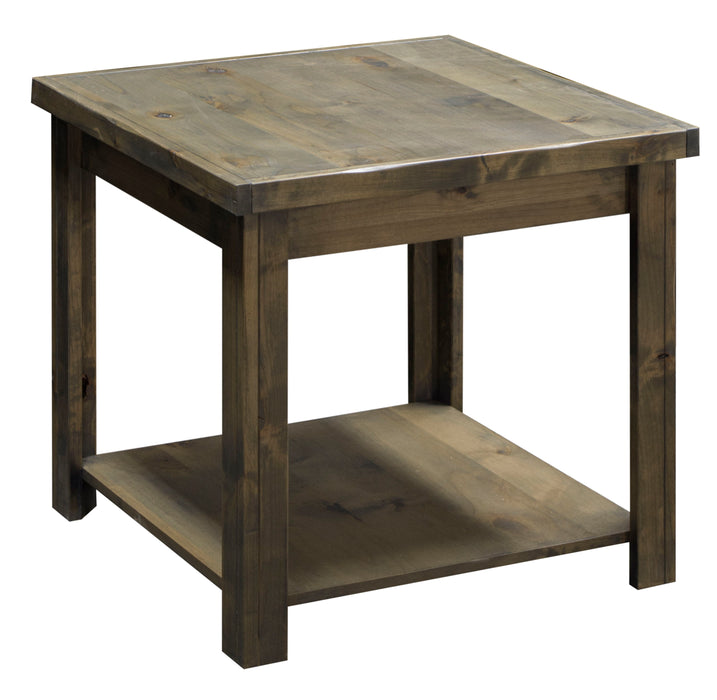 Joshua Creek - End Table - Barnwood