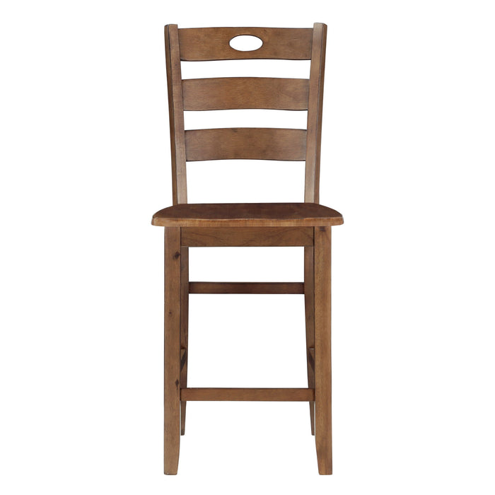 Salem - Counter Height Chair (Set of 2) - Tobacco