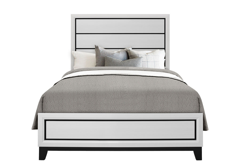 Kate - Full Bed Group - White