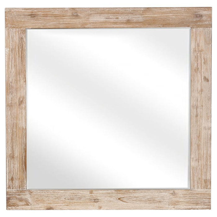 Marlow - Rectangular Dresser Mirror - Rough Sawn Multi