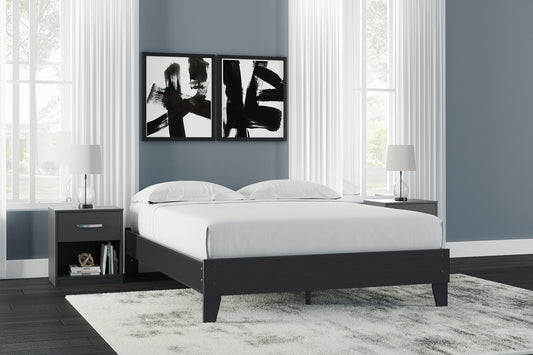 Ashley Express - Finch Queen Platform Bed