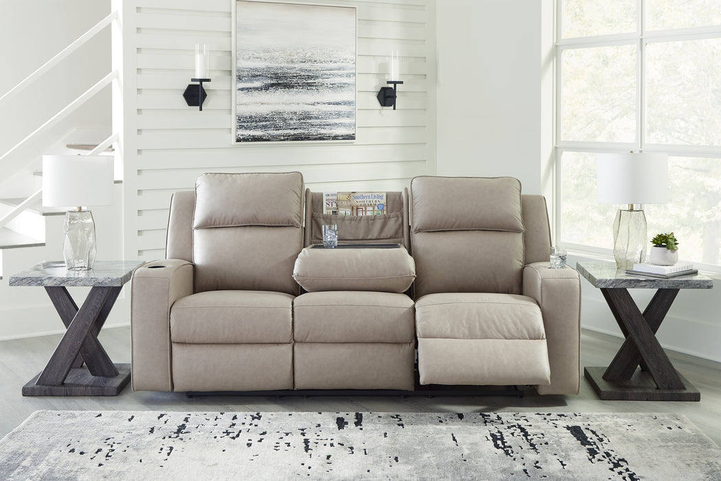 Lavenhorne REC Sofa w/Drop Down Table