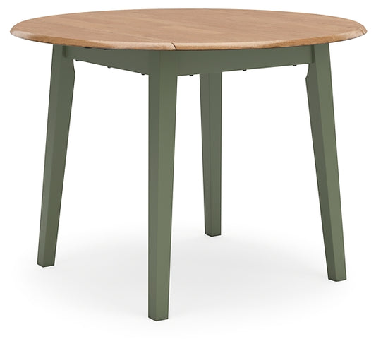 Ashley Express - Gesthaven Round DRM Drop Leaf Table