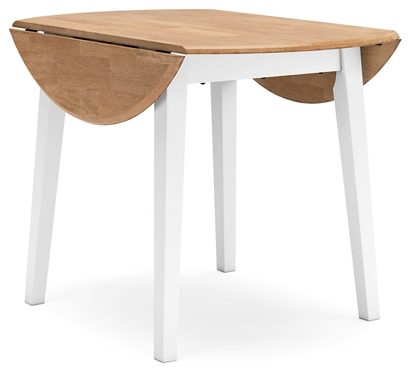 Ashley Express - Gesthaven Round DRM Drop Leaf Table