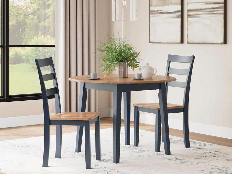 Ashley Express - Gesthaven Dining Table and 2 Chairs