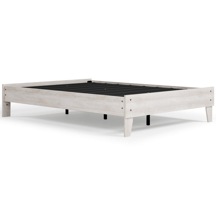 Ashley Express - Shawburn Full Platform Bed with 2 Nightstands