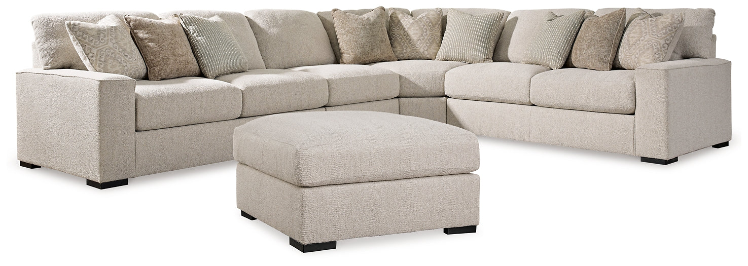 Ballyton 4-Piece Sectional with Ottoman