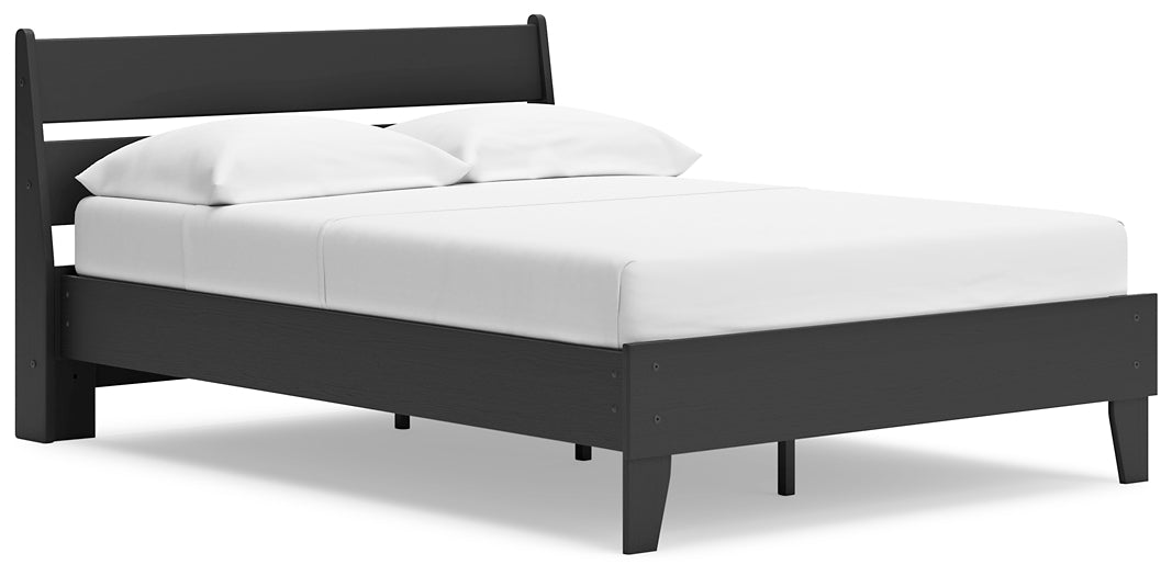 Ashley Express - Socalle Full Panel Platform Bed with Dresser