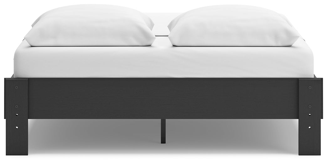 Ashley Express - Socalle Queen Platform Bed with Dresser, Chest and 2 Nightstands