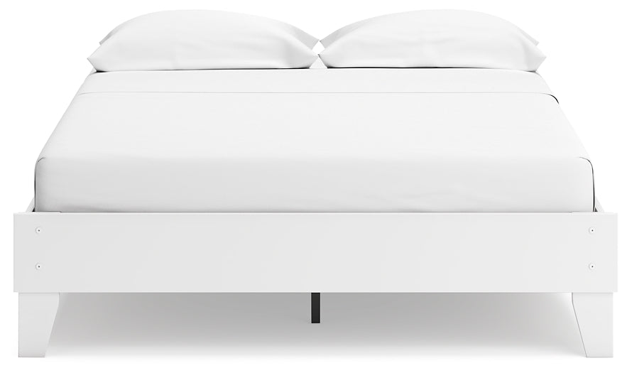 Ashley Express - Socalle Queen Platform Bed with 2 Nightstands