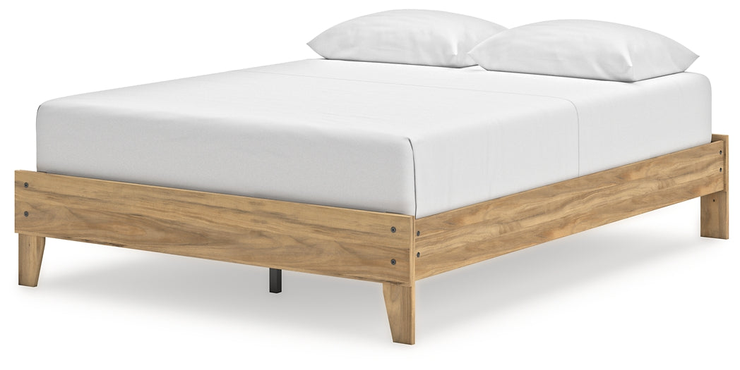 Ashley Express - Bermacy Queen Platform Bed with Dresser and Nightstand