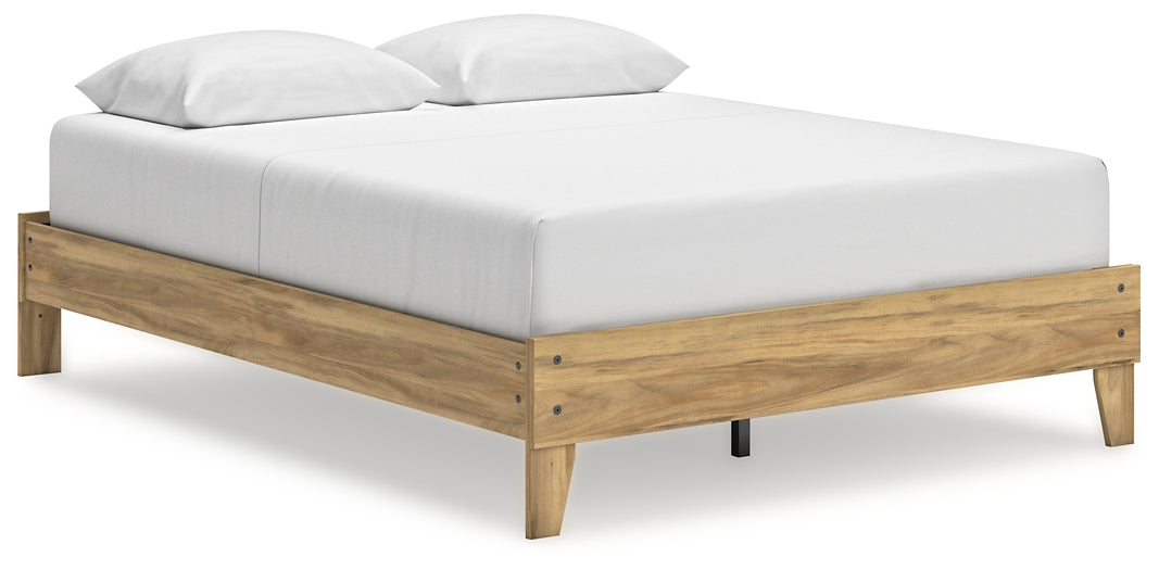 Ashley Express - Bermacy Queen Platform Bed with Dresser and Nightstand