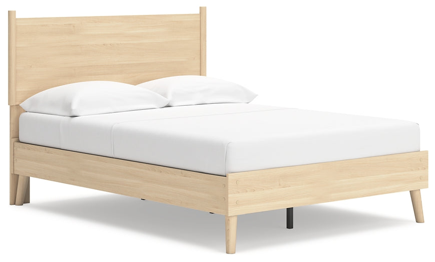 Ashley Express - Cabinella Full Platform Panel Bed with 2 Nightstands