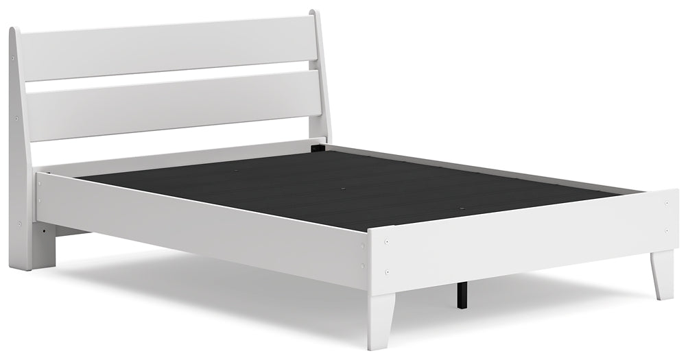 Ashley Express - Socalle Full Panel Platform Bed with Dresser and 2 Nightstands