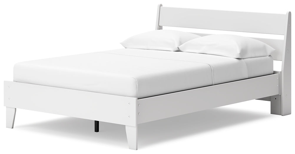 Ashley Express - Socalle Full Panel Platform Bed with Dresser and Chest