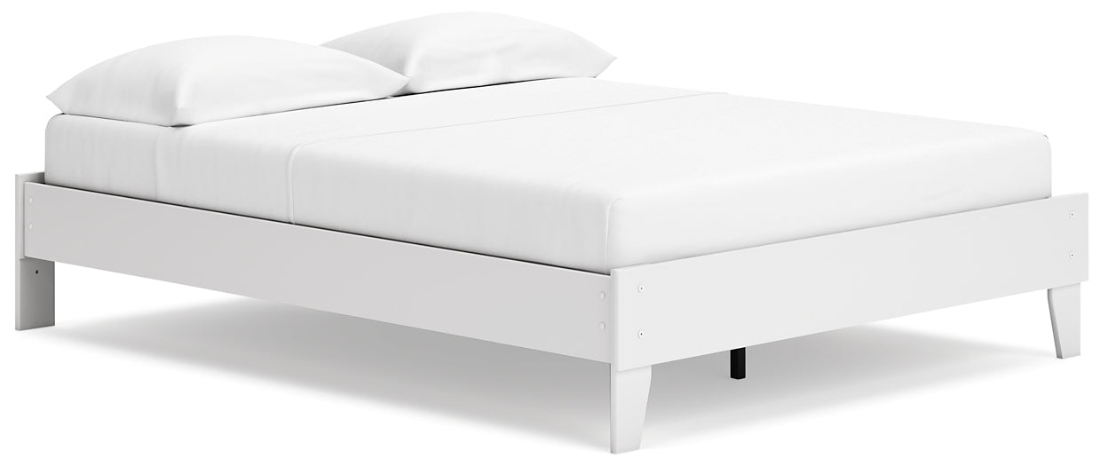 Ashley Express - Socalle Queen Platform Bed with Dresser and Nightstand