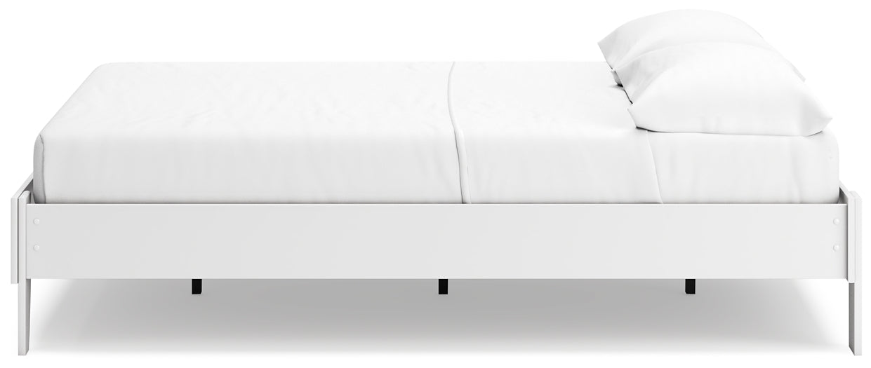 Ashley Express - Socalle Queen Platform Bed with Dresser