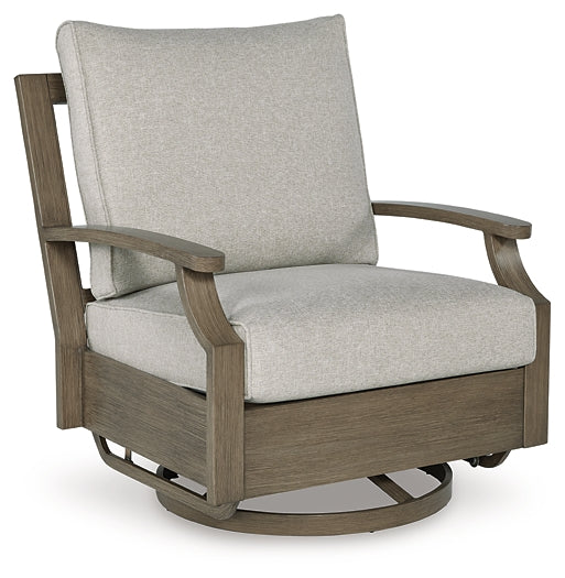 Ashley Express - Rainier Ranch Swivel Glider Chair w/Cushion