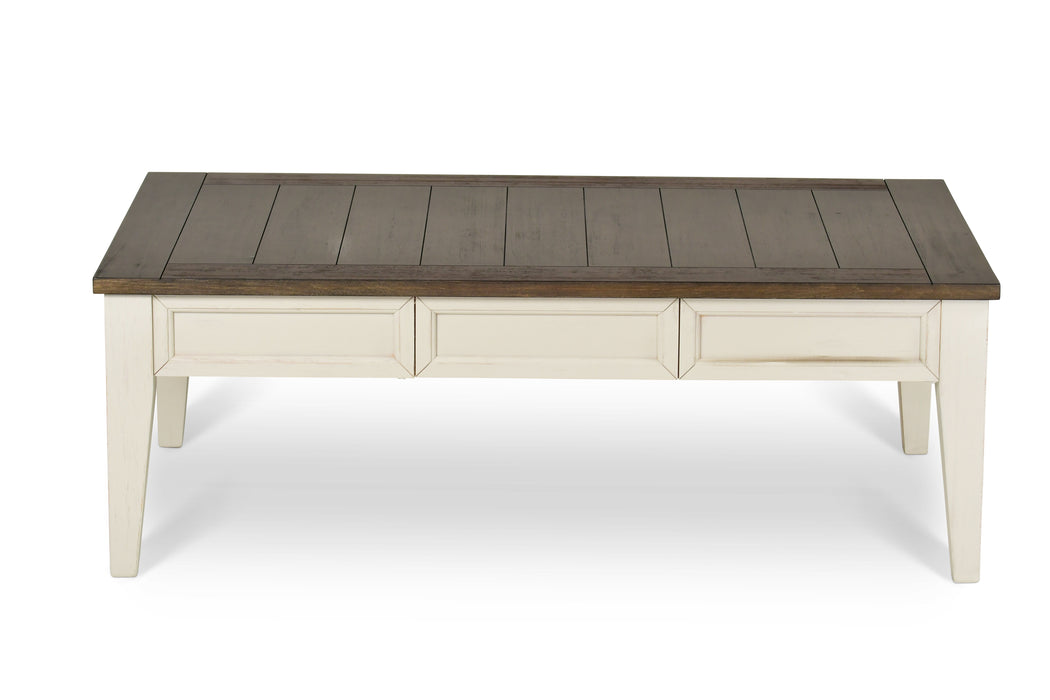 Cayla - Cocktail Table - Dark Oak