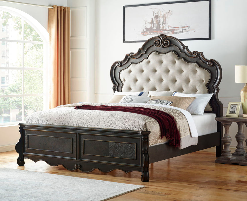 Rhapsody - Upholstered Panel Bed