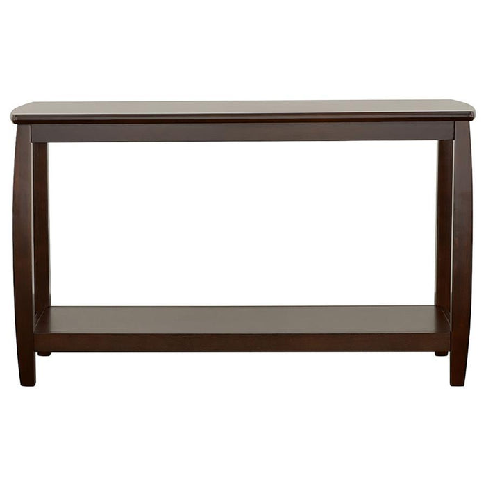 Dixon - Rectangular Sofa Table With Lower Shelf - Espresso