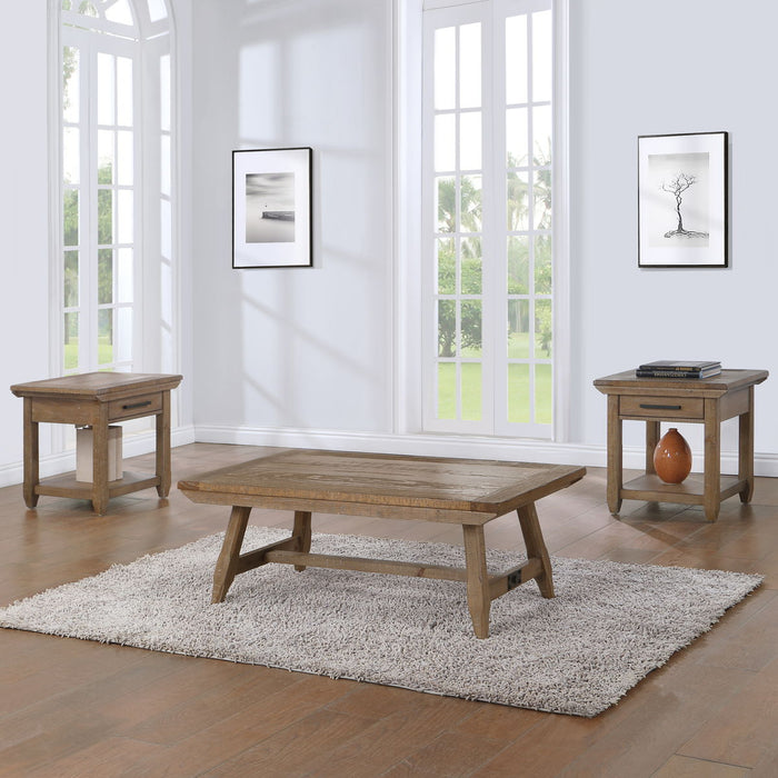 Riverdale - 3 Piece Table Set - Brown