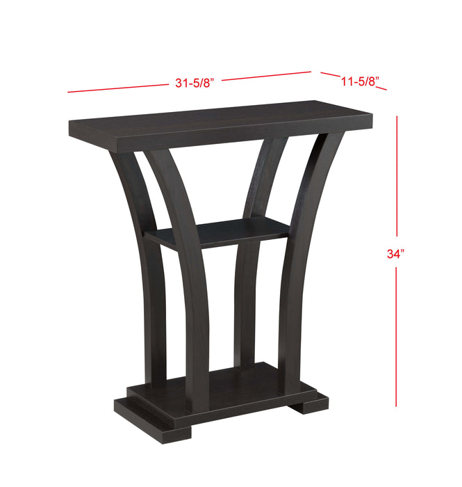 Draper - Console Table - Dark Brown