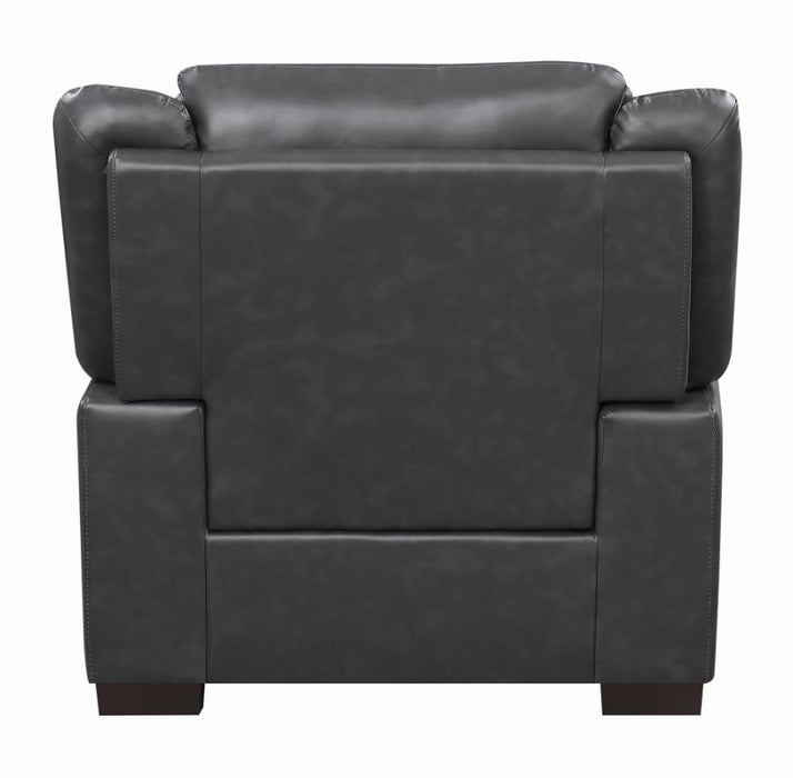 Arabella - Pillow Top Upholstered Chair - Gray