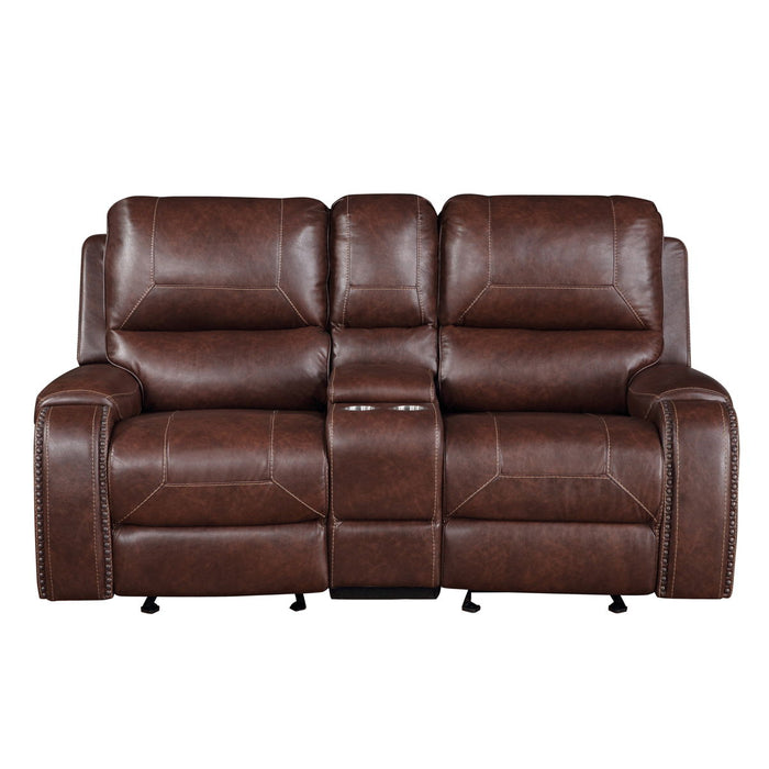 Keily - Manual Motion Glider Loveseat