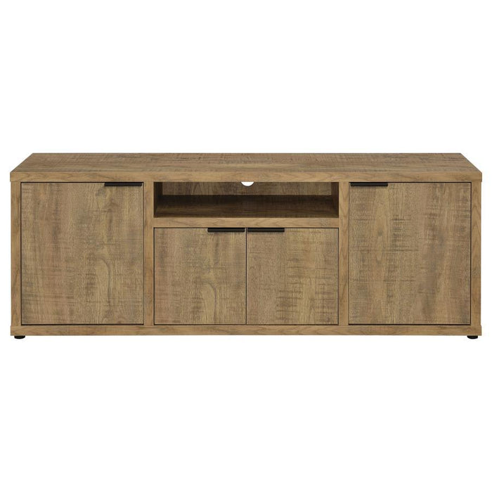 Tabby - 4-Door Engineered Wood 60" TV Stand - Mango